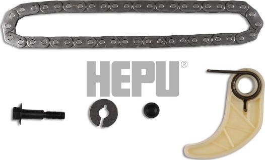 Hepu 21-0114 - Ķēdes komplekts, Eļļas sūkņa piedziņa www.autospares.lv