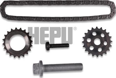 Hepu 21-0376 - Chain Set, oil pump drive www.autospares.lv