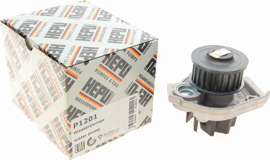 Hepu P1201 - Water Pump www.autospares.lv