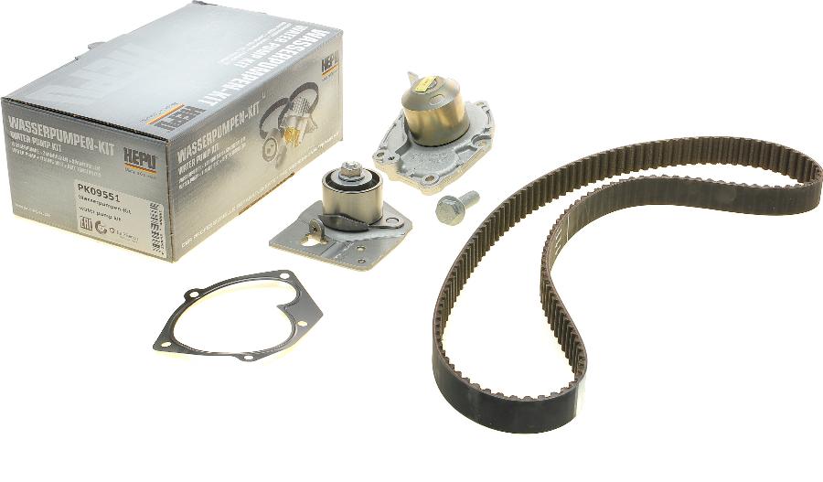 Hepu PK09551 - Water Pump & Timing Belt Set www.autospares.lv