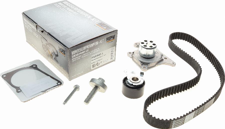 Hepu PK09651 - Water Pump & Timing Belt Set www.autospares.lv