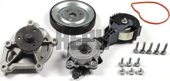 Hepu PK04952 - Ūdenssūknis + ķīļrievu siksnas komplekts www.autospares.lv