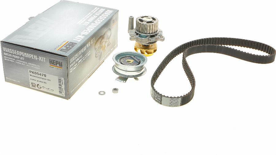 Hepu PK05470 - Water Pump & Timing Belt Set www.autospares.lv