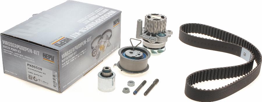 Hepu PK05510 - Water Pump & Timing Belt Set www.autospares.lv