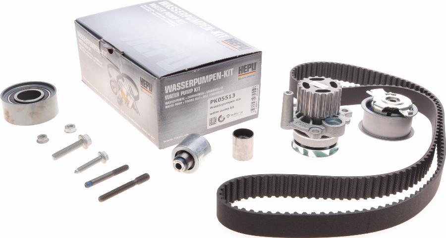 Hepu PK05513 - Water Pump & Timing Belt Set www.autospares.lv