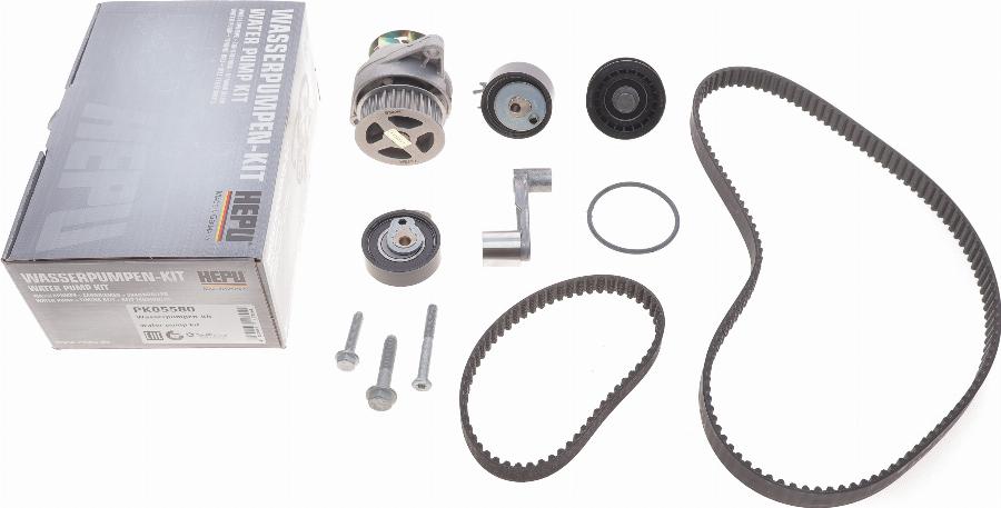 Hepu PK05580 - Water Pump & Timing Belt Set www.autospares.lv