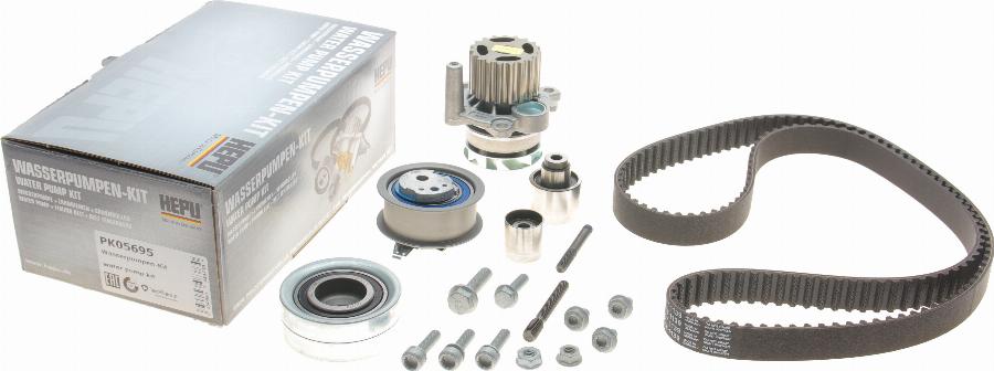 Hepu PK05695 - Water Pump & Timing Belt Set www.autospares.lv