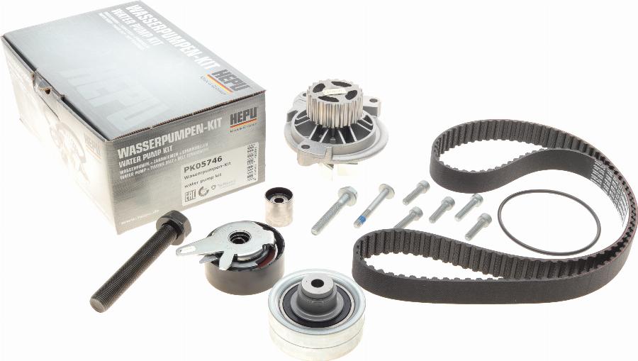 Hepu PK05746 - Water Pump & Timing Belt Set www.autospares.lv