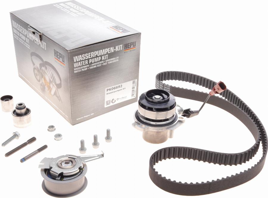 Hepu PK06692 - Water Pump & Timing Belt Set www.autospares.lv