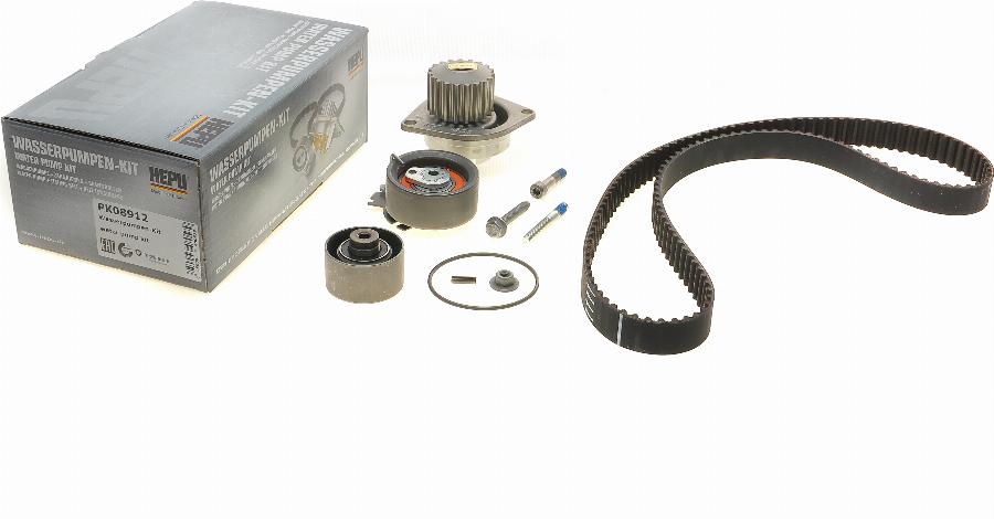 Hepu PK08912 - Water Pump & Timing Belt Set www.autospares.lv