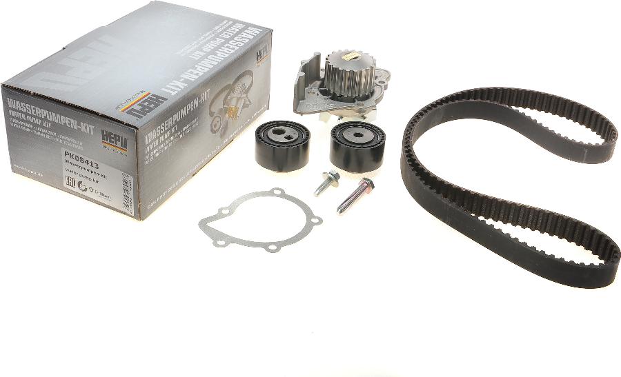 Hepu PK08413 - Water Pump & Timing Belt Set www.autospares.lv