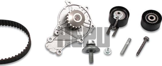 Hepu PK08030 - Water Pump & Timing Belt Set www.autospares.lv