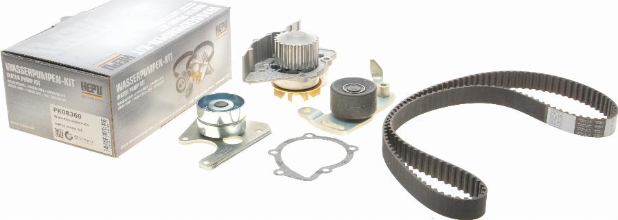 Hepu PK08360 - Water Pump & Timing Belt Set www.autospares.lv