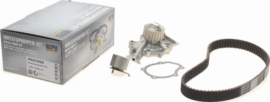 Hepu PK07990 - Water Pump & Timing Belt Set www.autospares.lv