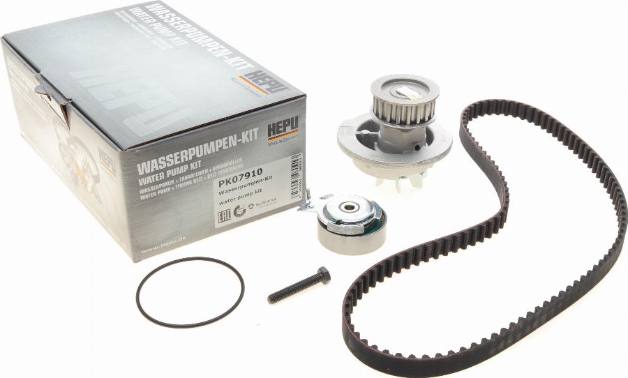 Hepu PK07910 - Water Pump & Timing Belt Set www.autospares.lv