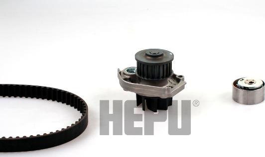 Hepu PK12012 - Water Pump & Timing Belt Set www.autospares.lv