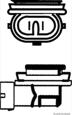 Herth+Buss Elparts 89901110 - Kvēlspuldze, Tālās gaismas lukturis autospares.lv
