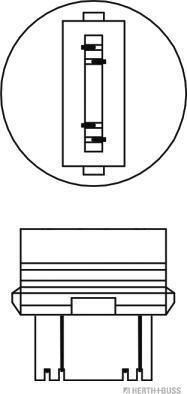 Herth+Buss Elparts 89901311 - Kvēlspuldze, Pagriezienu signāla lukturis www.autospares.lv