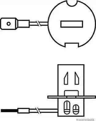 Herth+Buss Elparts 89901213 - Kvēlspuldze, Tālās gaismas lukturis www.autospares.lv