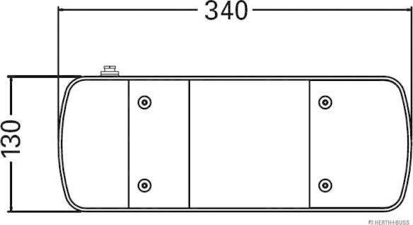 Herth+Buss Elparts 83840058 - Aizmugurējais lukturis www.autospares.lv