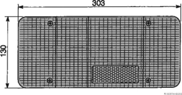 Herth+Buss Elparts 83830503 - Aizmugurējais lukturis www.autospares.lv