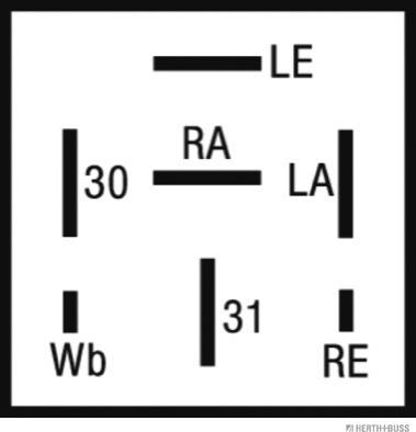 Herth+Buss Elparts 75605151 - Pagrieziena signāla pārtraucējs www.autospares.lv