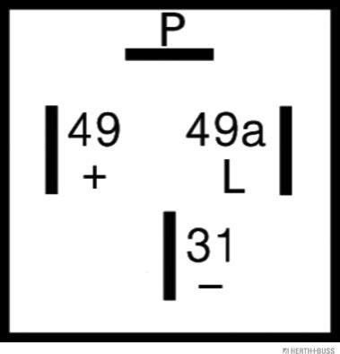 Herth+Buss Elparts 75605173 - Pagrieziena signāla pārtraucējs www.autospares.lv