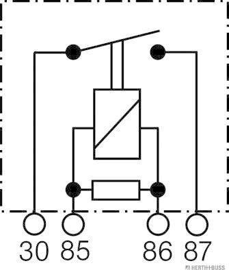 Herth+Buss Elparts 75614600 - Relejs, Darba strāva www.autospares.lv
