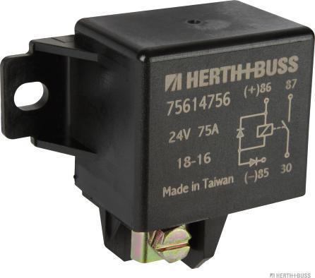 Herth+Buss Elparts 75614756 - Akumulatoru baterijas relejs www.autospares.lv