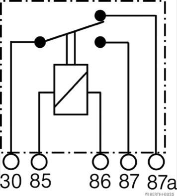 Herth+Buss Elparts 75613152 - Relejs, Darba strāva www.autospares.lv