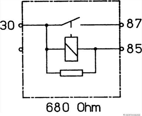 Herth+Buss Elparts 75613186 - Relejs, Degvielas sūknis www.autospares.lv