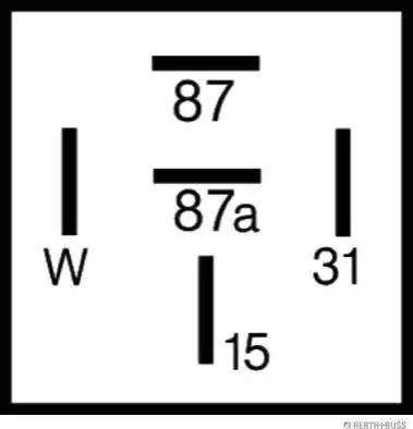 Herth+Buss Elparts 75898134 - Relejs, Degvielas sūknis www.autospares.lv