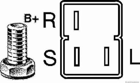 Herth+Buss Jakoparts J5119006 - Ģenerators www.autospares.lv