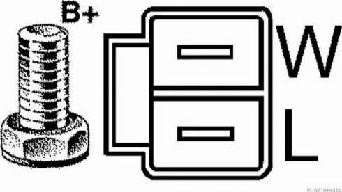 Herth+Buss Jakoparts J5114044 - Ģenerators autospares.lv