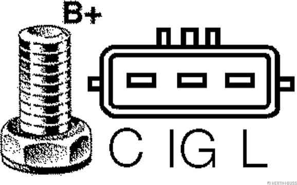 Herth+Buss Jakoparts J5118020 - Ģenerators autospares.lv