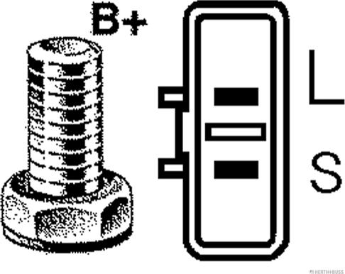 Herth+Buss Jakoparts J5110508 - Ģenerators www.autospares.lv