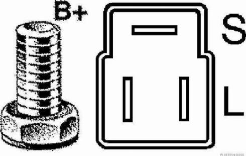 Herth+Buss Jakoparts J5111012 - Ģenerators autospares.lv