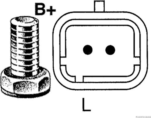 Herth+Buss Jakoparts J5111114 - Ģenerators www.autospares.lv