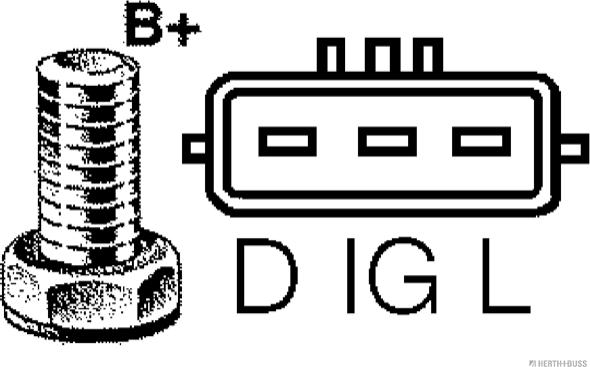 Herth+Buss Jakoparts J5118013 - Ģenerators www.autospares.lv