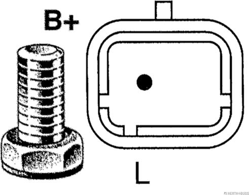 Herth+Buss Jakoparts J5118022 - Ģenerators www.autospares.lv