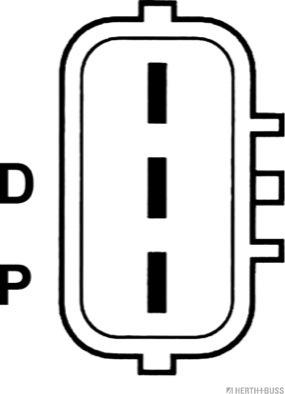 Herth+Buss Jakoparts J5113070 - Ģenerators autospares.lv