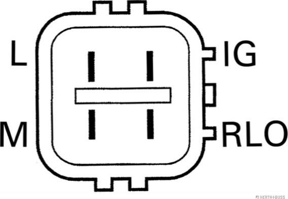 Herth+Buss Jakoparts J5112192 - Ģenerators www.autospares.lv