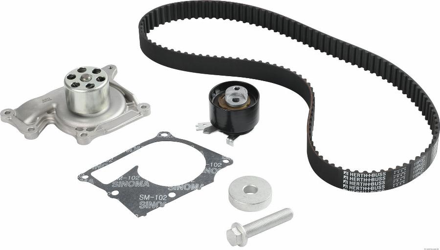 Herth+Buss Jakoparts J1101010 - Water Pump & Timing Belt Set www.autospares.lv