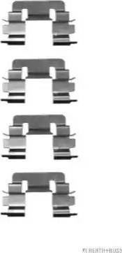 Herth+Buss Jakoparts J3662015 - Accessory Kit for disc brake Pads www.autospares.lv