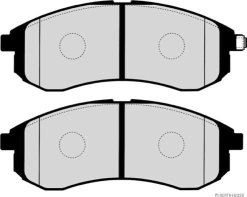 Herth+Buss Jakoparts J3605066 - Brake Pad Set, disc brake www.autospares.lv