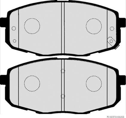 PALIDIUM 1080-9130 - Bremžu uzliku kompl., Disku bremzes autospares.lv