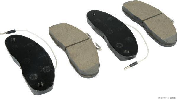 Herth+Buss Jakoparts J3601015 - Brake Pad Set, disc brake www.autospares.lv