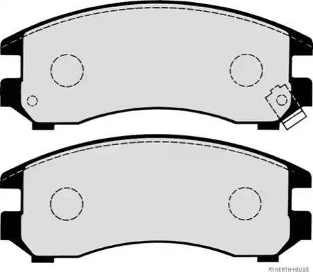 ABEX T6356 - Bremžu uzliku kompl., Disku bremzes www.autospares.lv