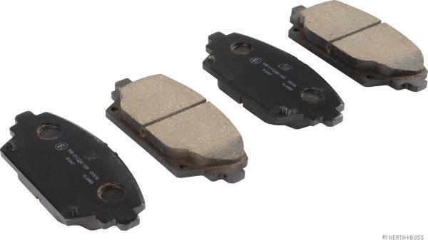 Herth+Buss Jakoparts J3601072 - Brake Pad Set, disc brake www.autospares.lv