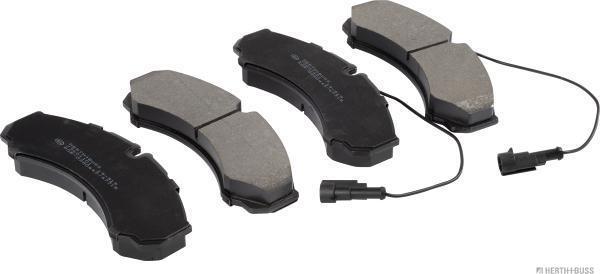 Herth+Buss Jakoparts J3601101 - Brake Pad Set, disc brake www.autospares.lv